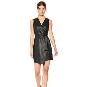 NWOT BCBGMaxAzria Layla Faux Leather Dress - Sz XS